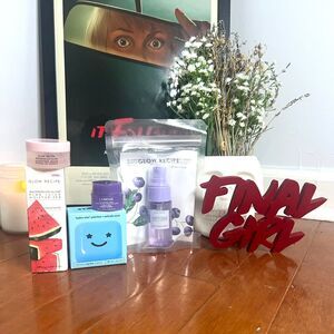 Slumber Party Massacre Skincare Survival Kit Glow Recipe Laneige Starface $113+